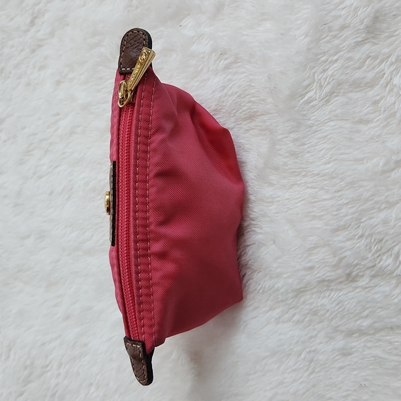 Longchamp Le Pliage Original Coin Purse in Hot Pink - Picture 4 of 7